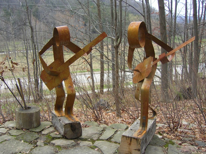 Scrap Metal Art Sculptures